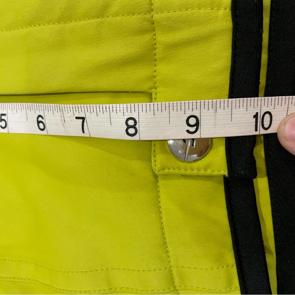Spyder XTL Thinsulate Winger Snow Ski Pants Neon Green Women Size 8 - Picture 12 of 12